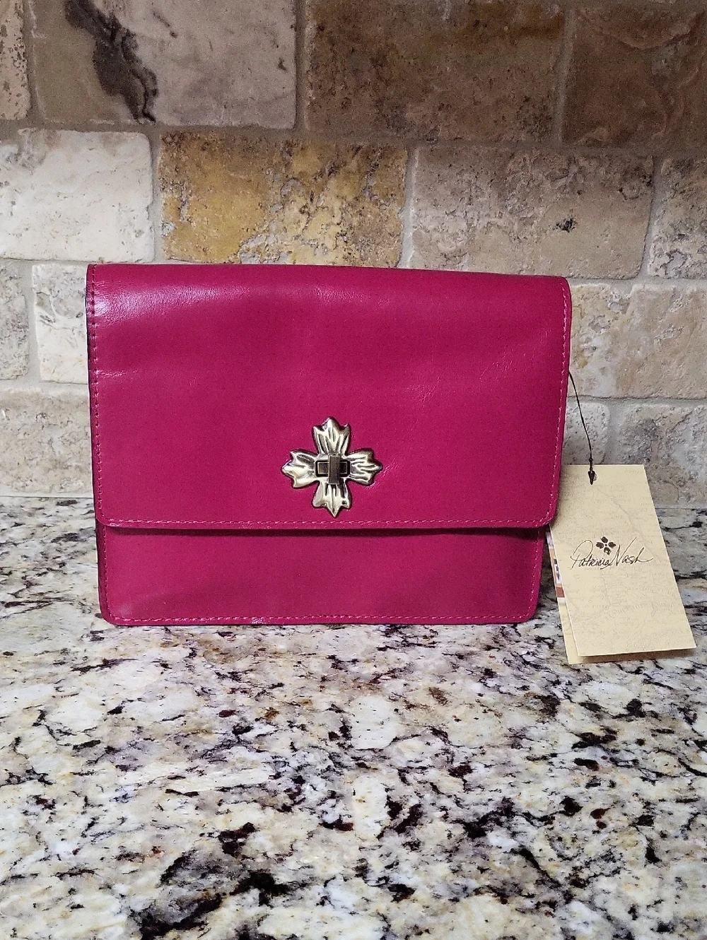 Patricia Nash Pink Consilina Crossbody